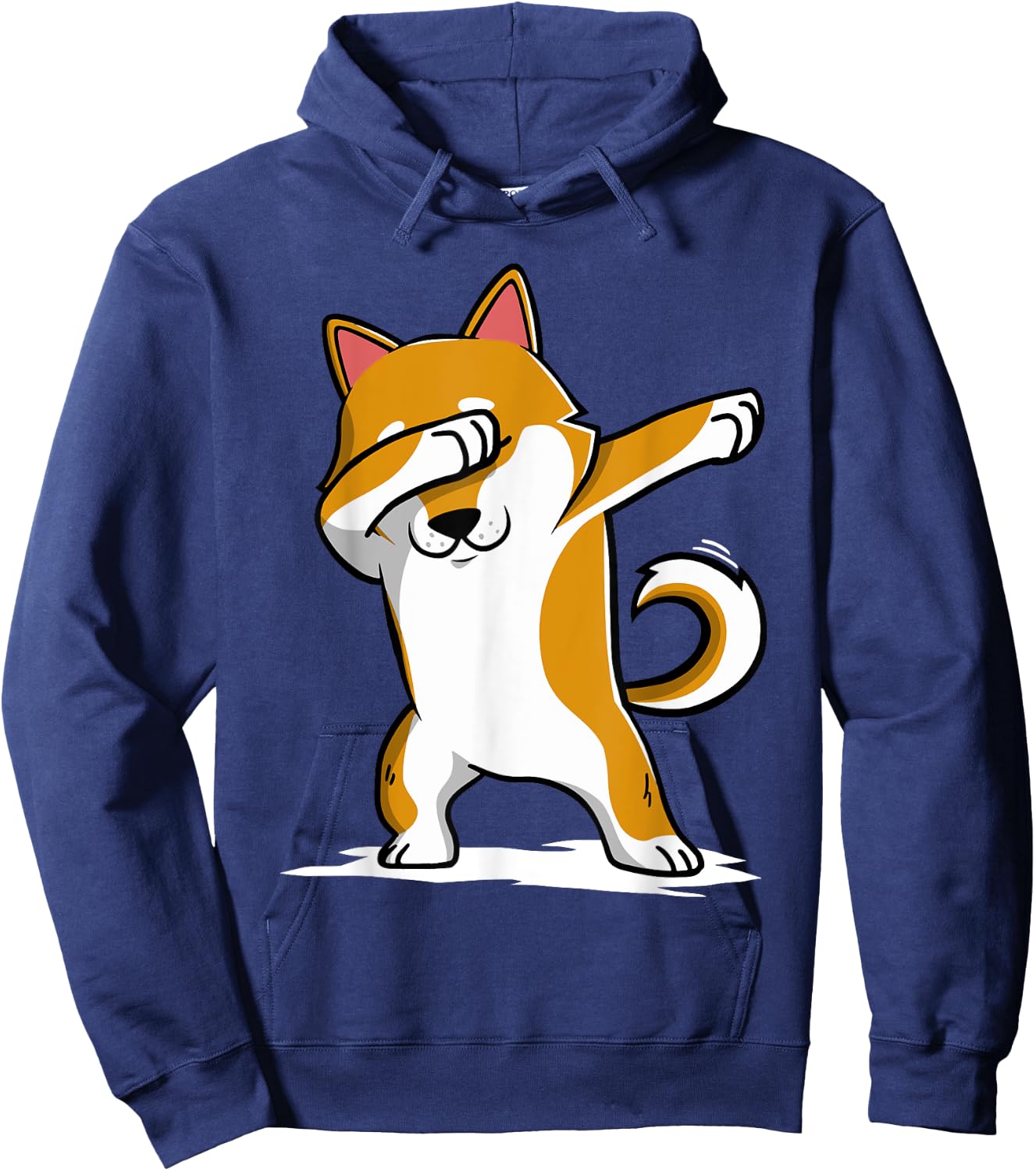 Dabbing Shiba Inu Dab Dance Dog Hoodie - Hoodie | Navy