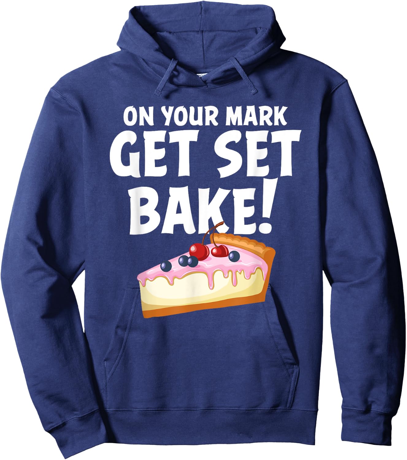 British Baking Show Baking Get Set Bake Off Hoodie - Hoodie | Navy