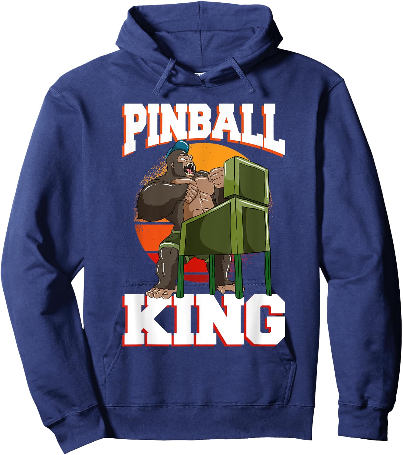 Pinball King Hoodie - Hoodie | Navy