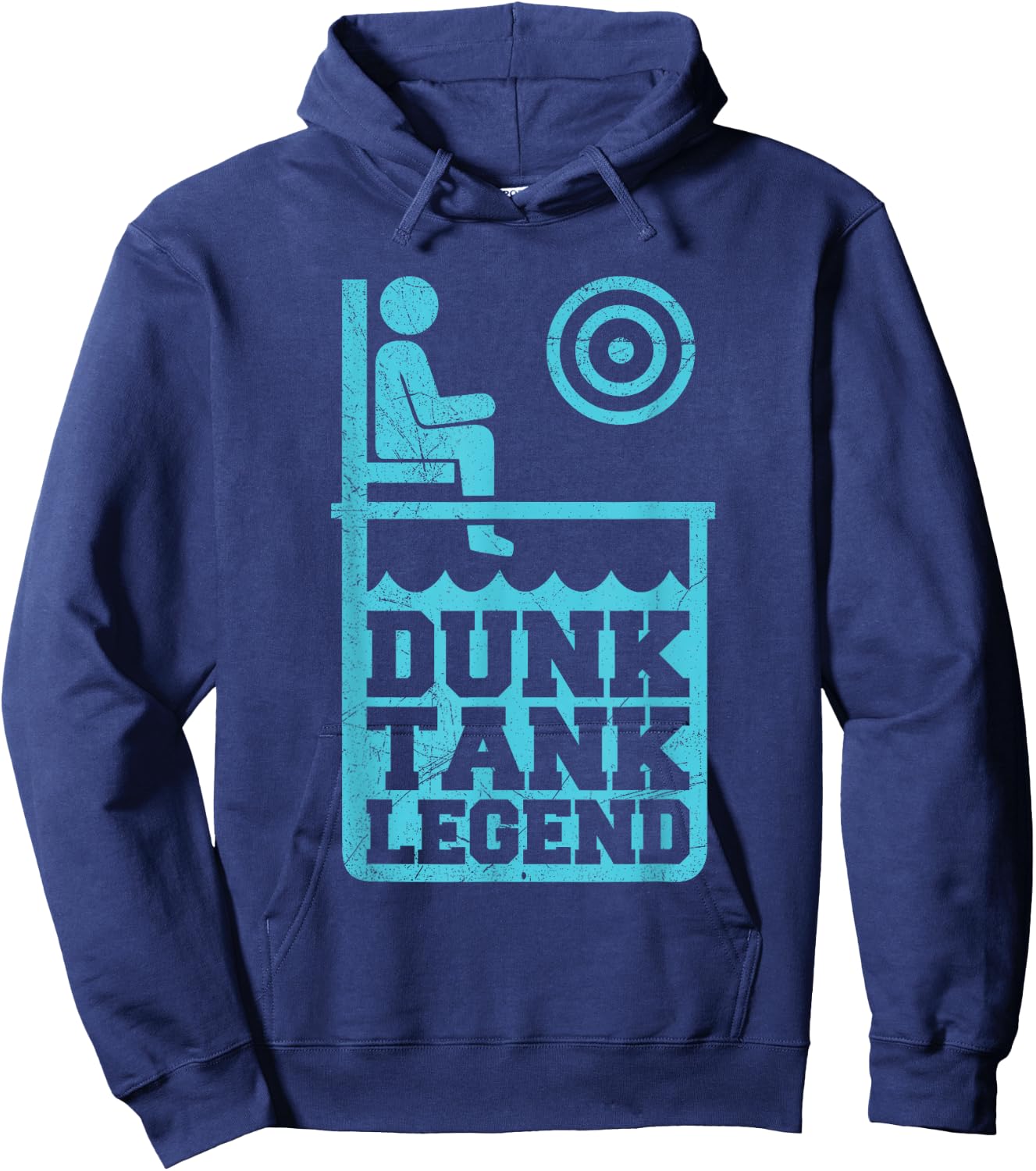 Dunk Tank Legend Quote for a Dunk Tank Lover Hoodie - Hoodie | Navy