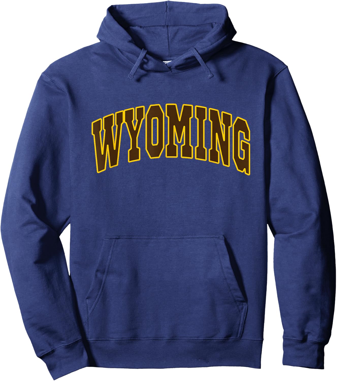 Wyoming - Throwback Design - Classic Hoodie - Hoodie | Navy