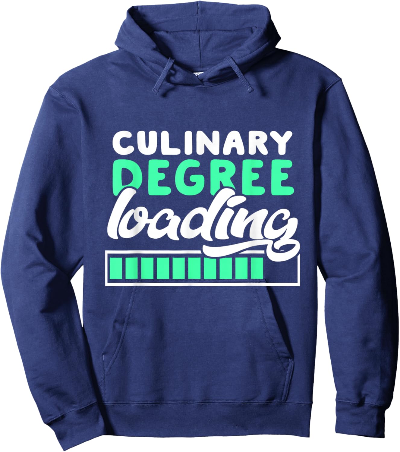Culinary Degree Loading Culinary Student Gift Hoodie - Hoodie | Navy
