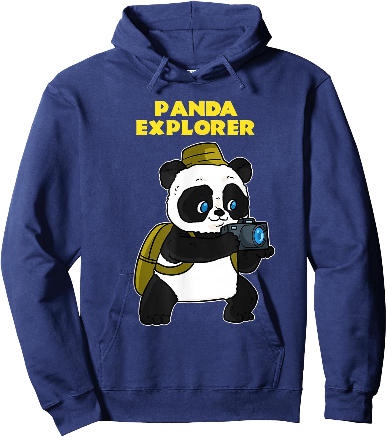 Panda Explorer Hoodie - Hoodie | Navy