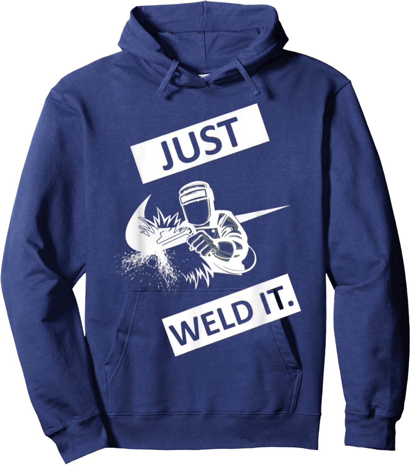 Just Welds It Gift Father Day Boys Hoodie - Hoodie | Navy