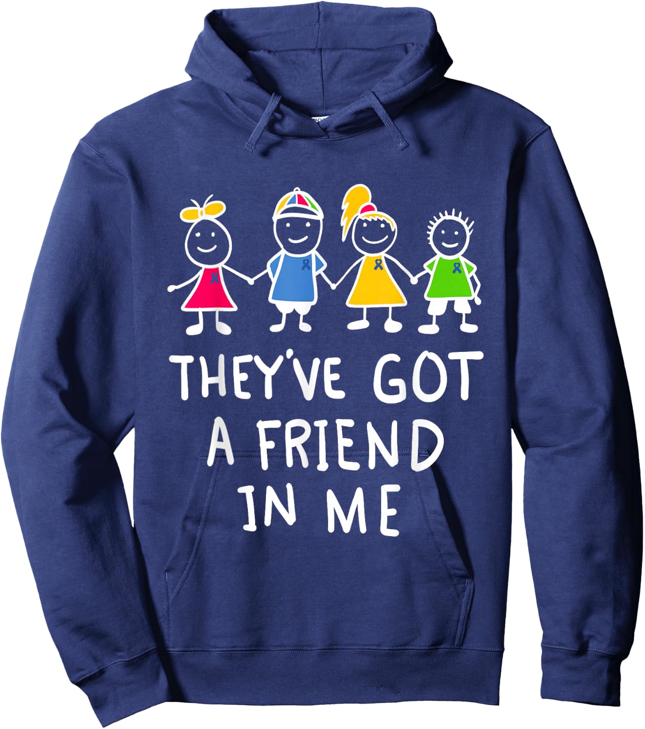 Child abuse awareness Child abuse prevention Hoodie - Hoodie | Navy
