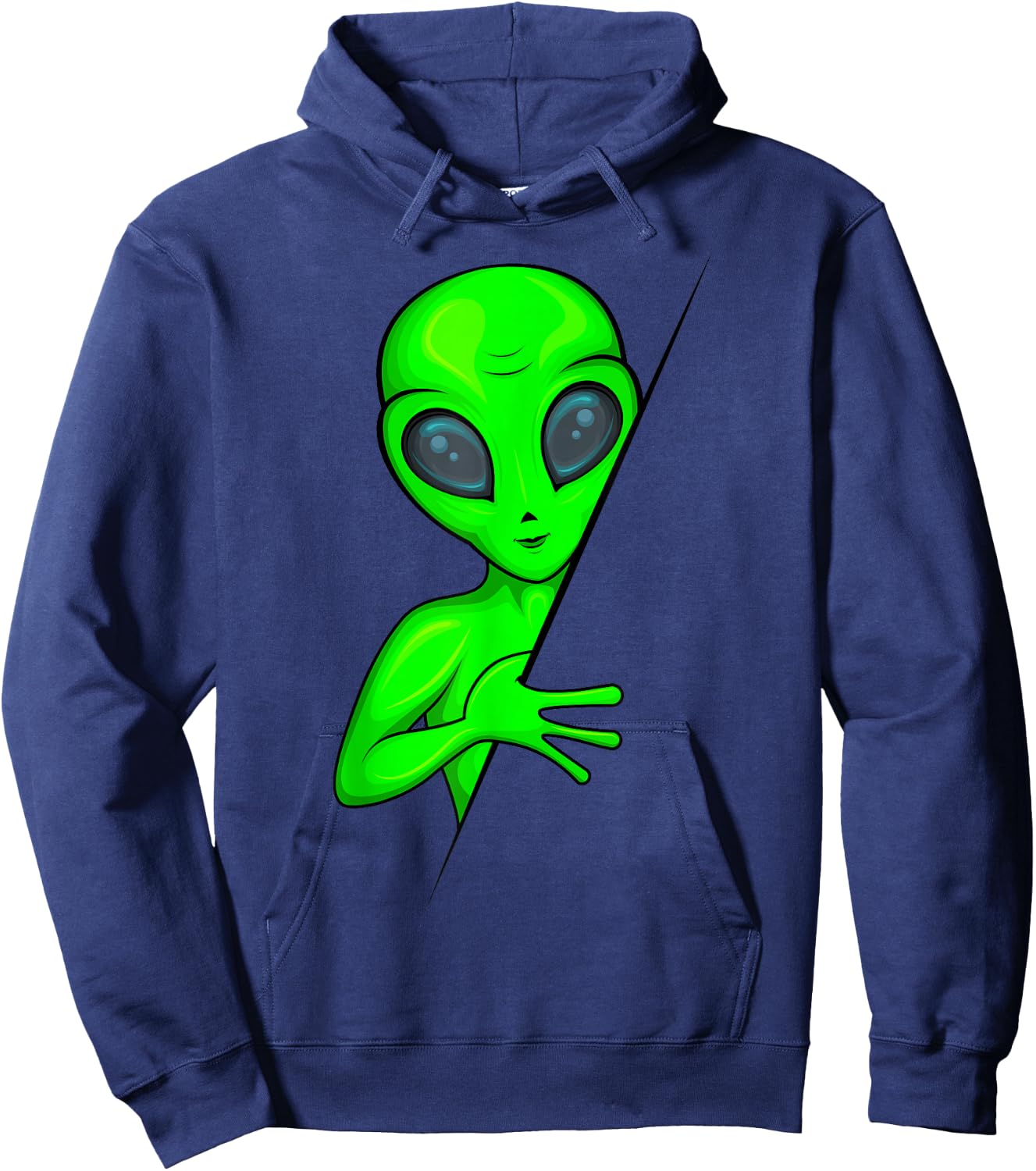Alien Ufo Kids Hoodie - Hoodie | Navy