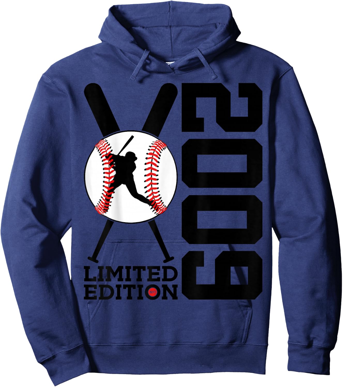 16th BIRTHDAY BASEBALL LIMITED EDITION 2009 Hoodie - Hoodie | Navy