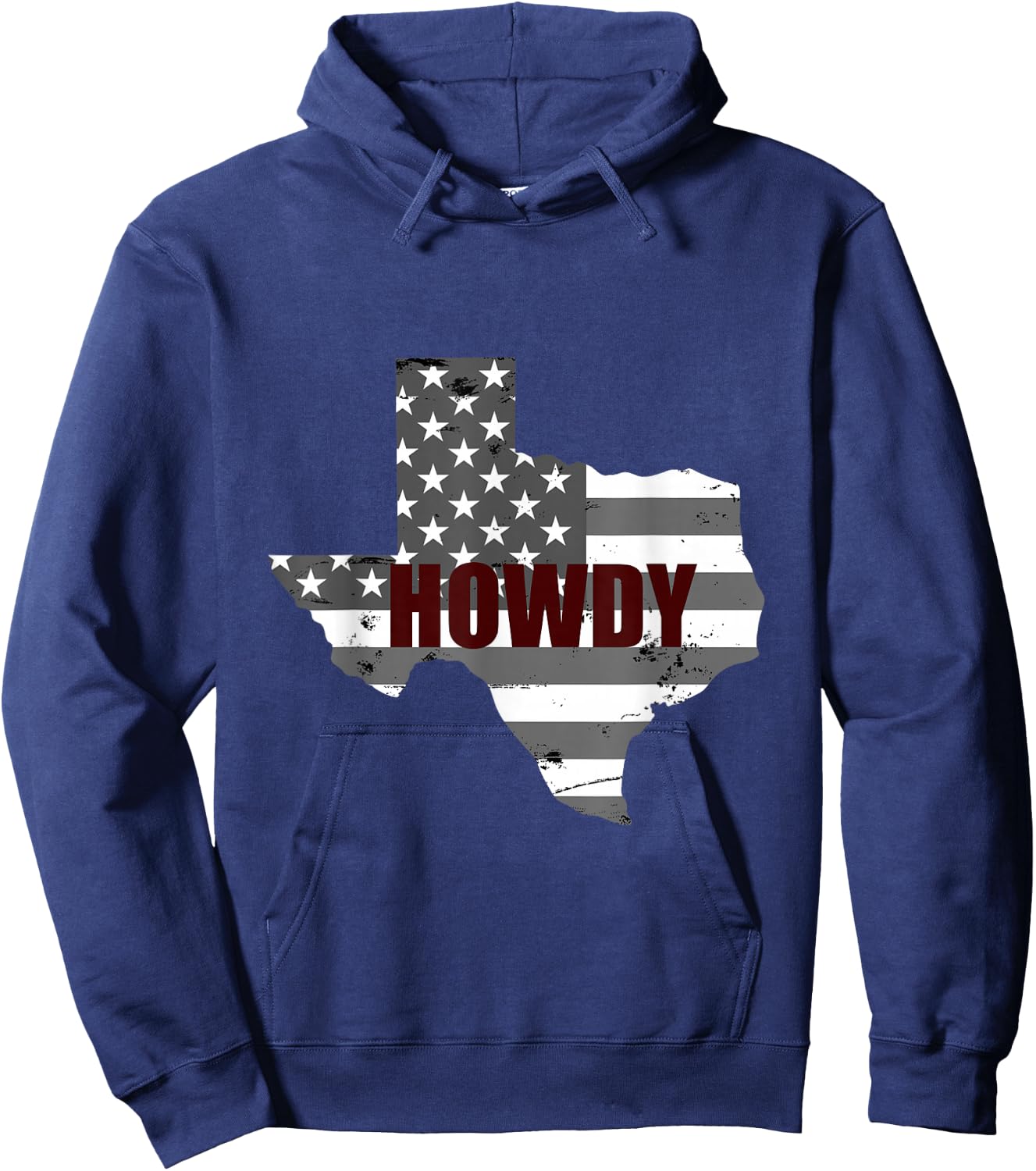 Texas Howdy USA American Flag Gig'em A&M Hoodie - Hoodie | Navy