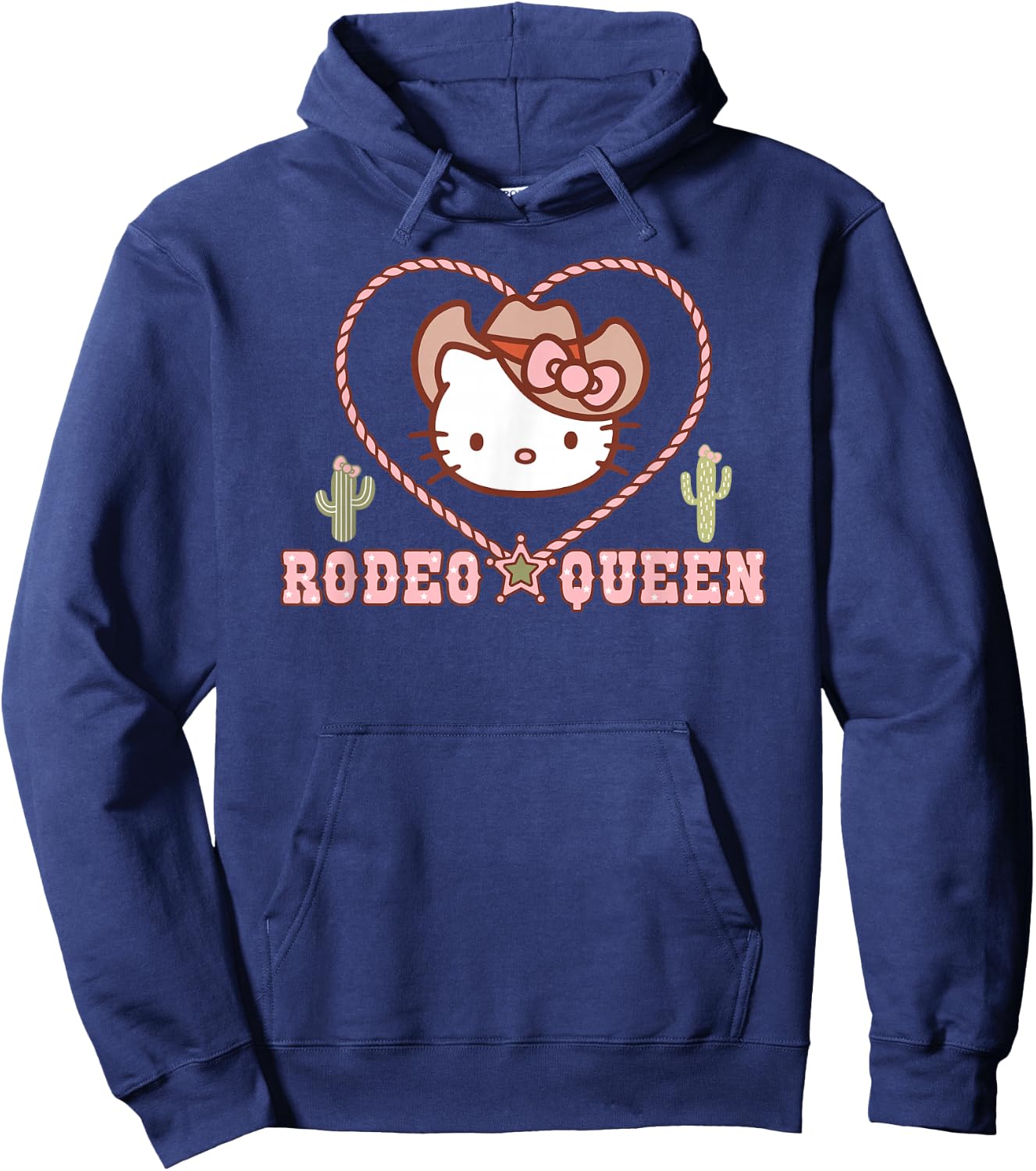 Hello Kitty Rodeo Queen Hoodie - Hoodie | Navy