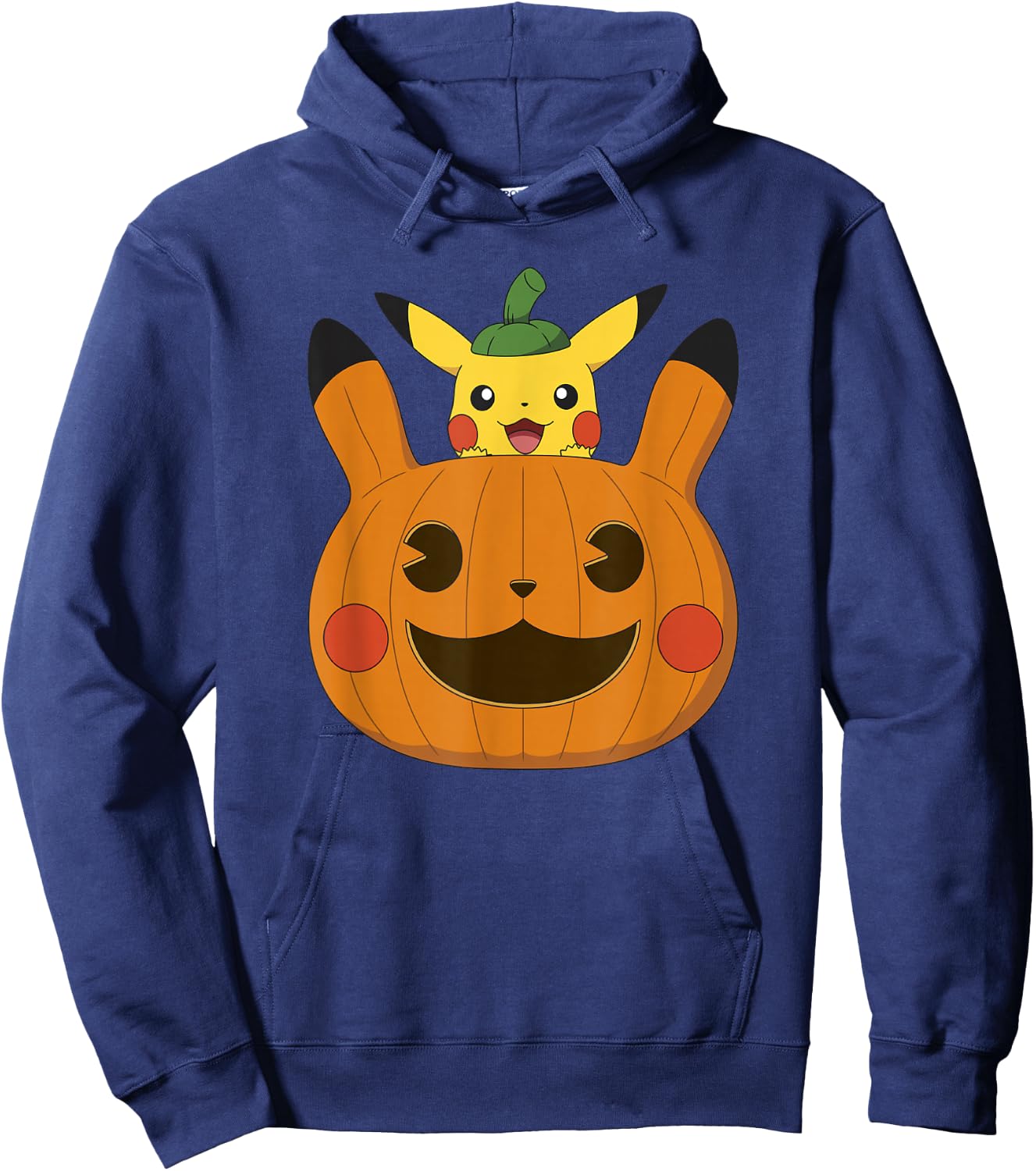 Pokémon Halloween Pikachu Cute Pumpkin Surprise Hoodie - Hoodie | Navy