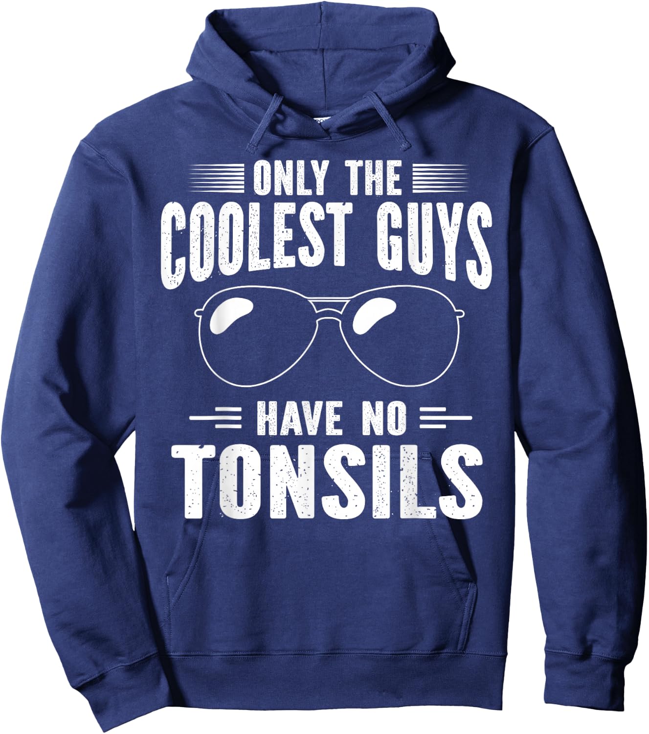 Tonsillectomy Recovery Almond Removal Hoodie - Hoodie | Navy
