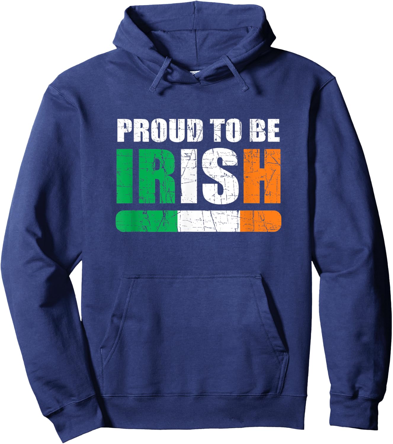 Proud To Be Irish - Eire Ireland Hoodie - Hoodie | Navy