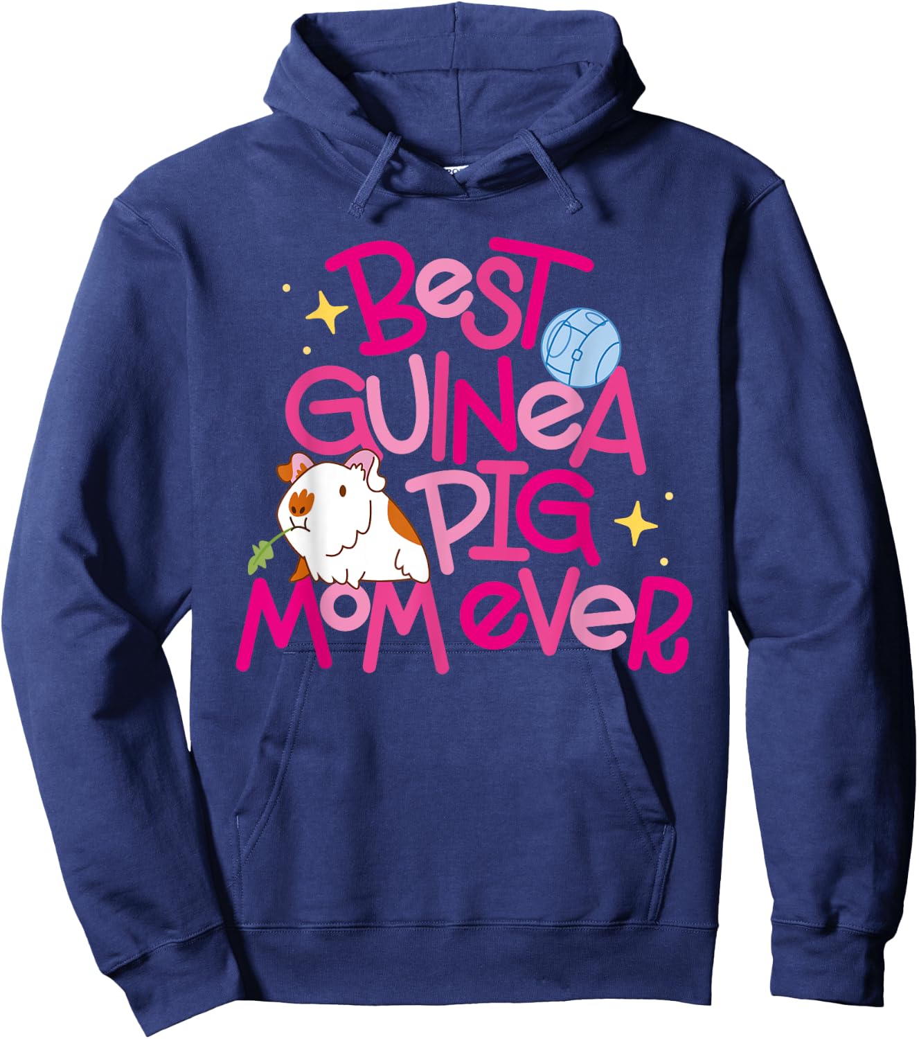 Best Guinea Pig Mom Ever Hoodie - Hoodie | Navy