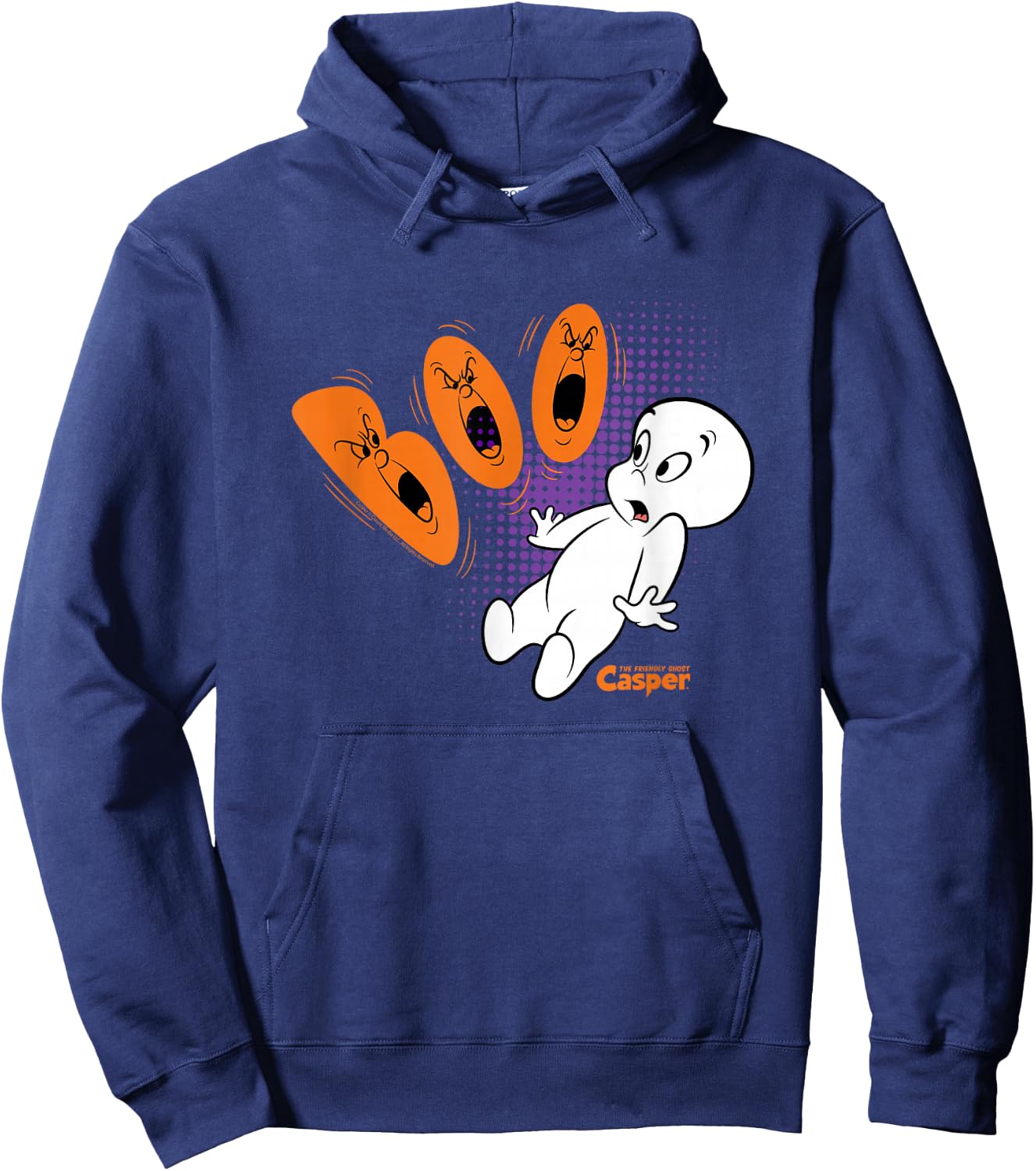 Casper the Friendly Ghost Halloween Boo Hoodie - Hoodie | Navy