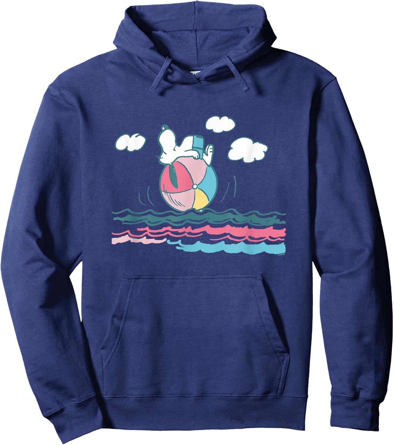 Peanuts - Snoopy Beach Ball Hoodie - Hoodie | Navy