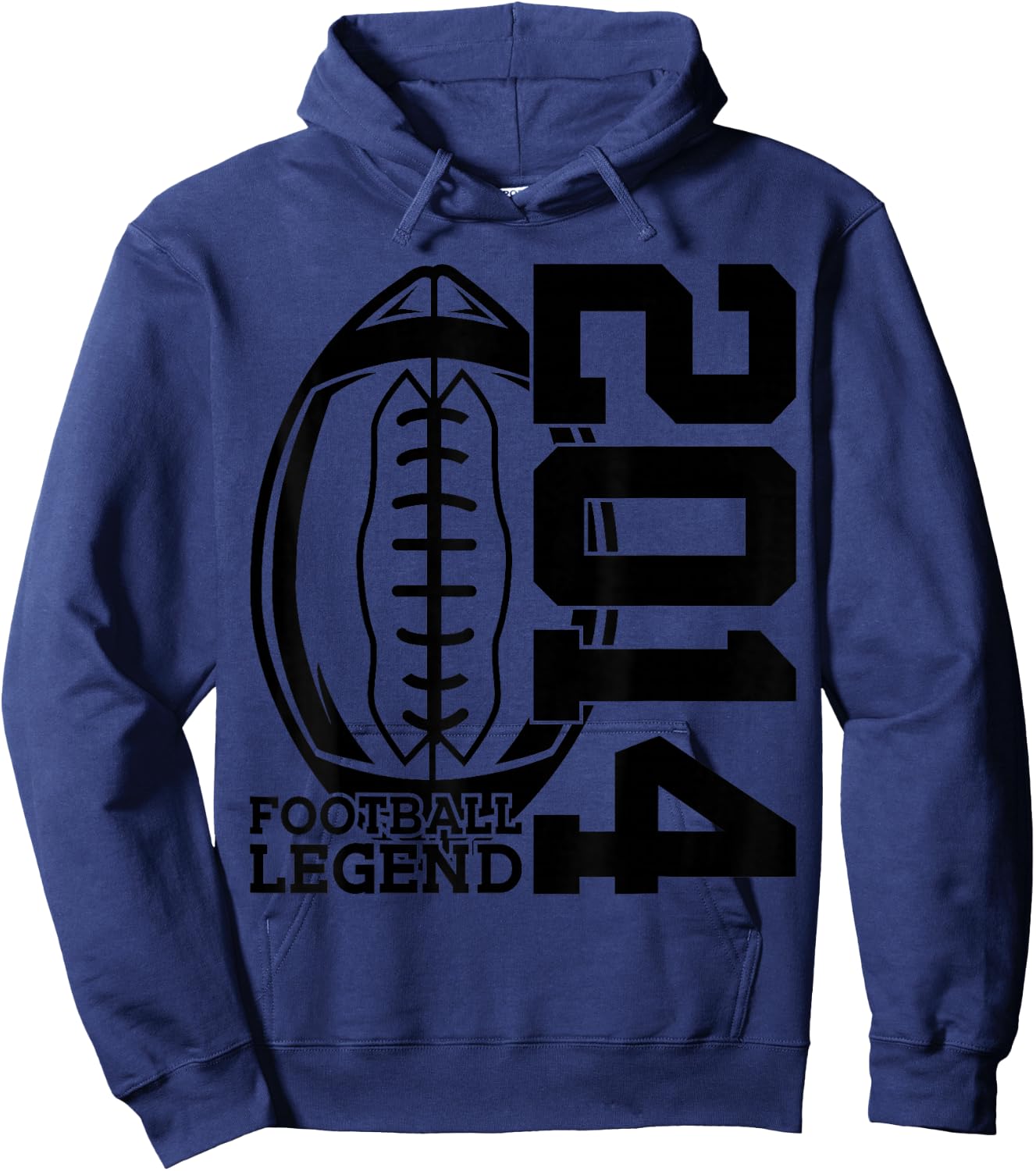 12 Years Football Legend 2014 12th Birthday Hoodie - Hoodie | Navy