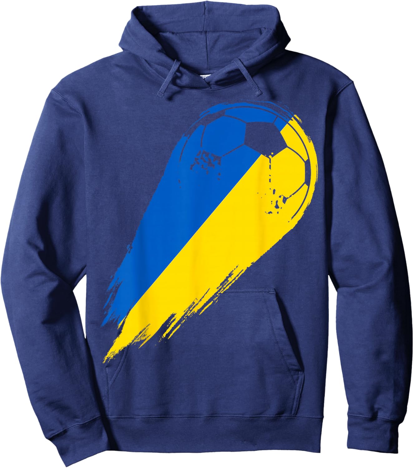 Soccer Player of Pride Ukraine Hoodie - Hoodie | Navy