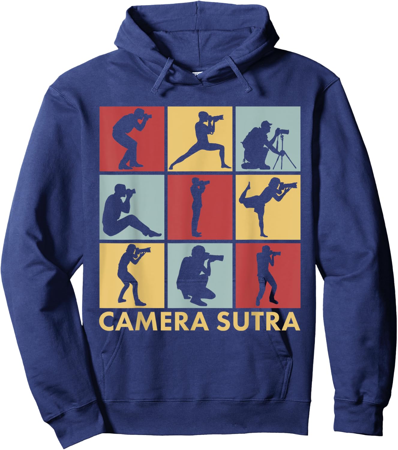 Camera Sutra Photographer Photography Camera Hoodie - Hoodie | Navy