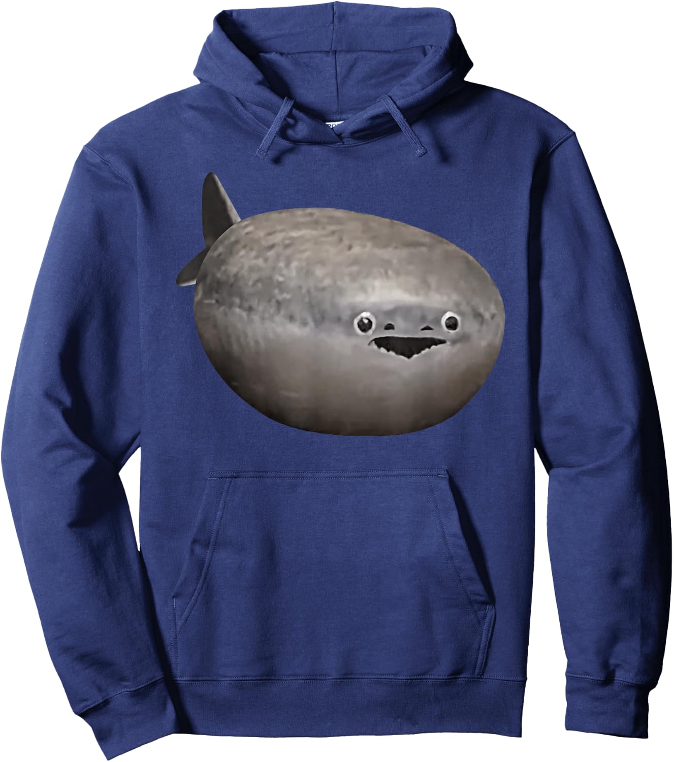 Sacabambaspis Fish Meme Realistic Hoodie - Hoodie | Navy