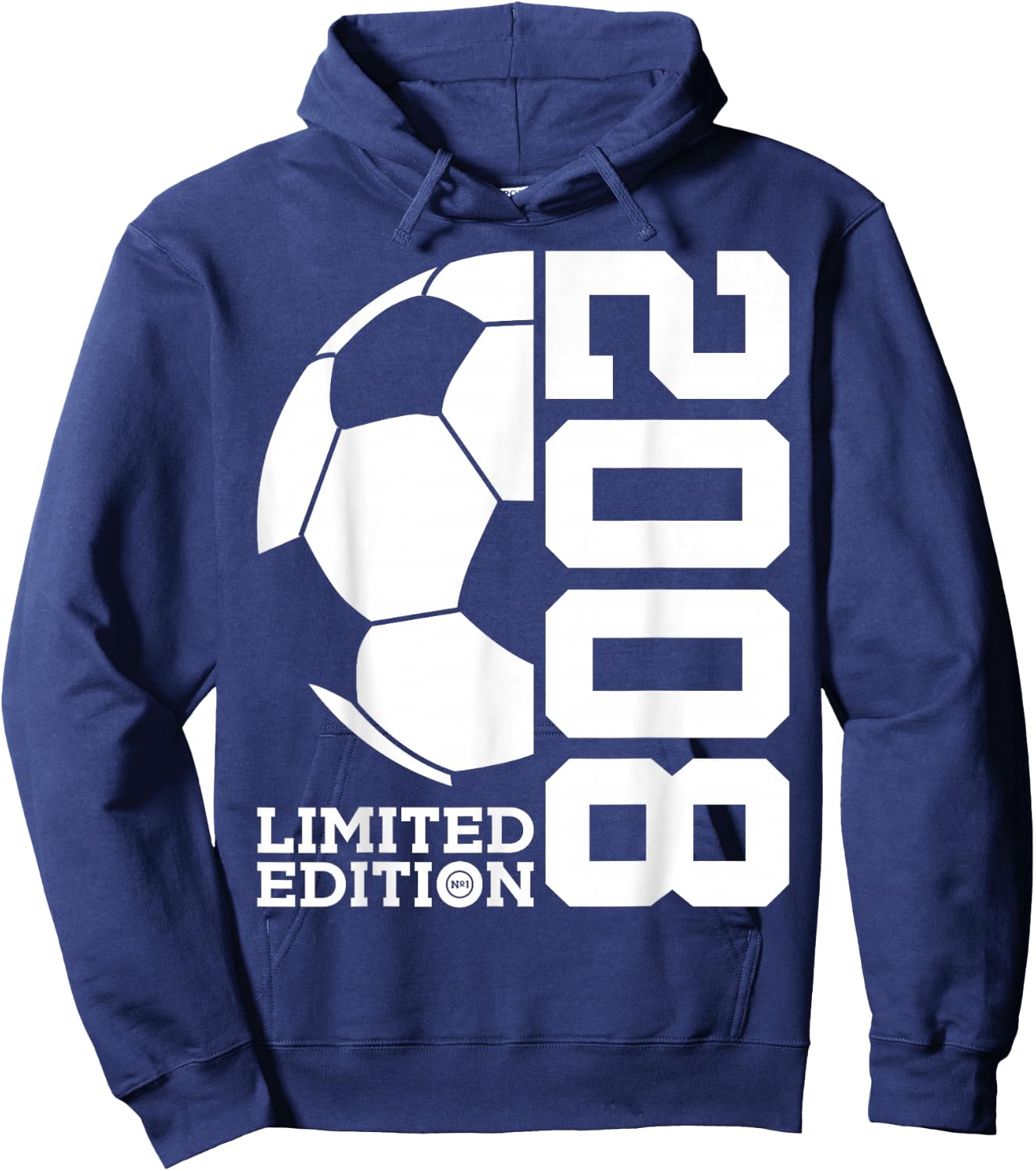 18th BIRTHDAY SOCCER LIMITED EDITION 2008 Hoodie - Hoodie | Navy