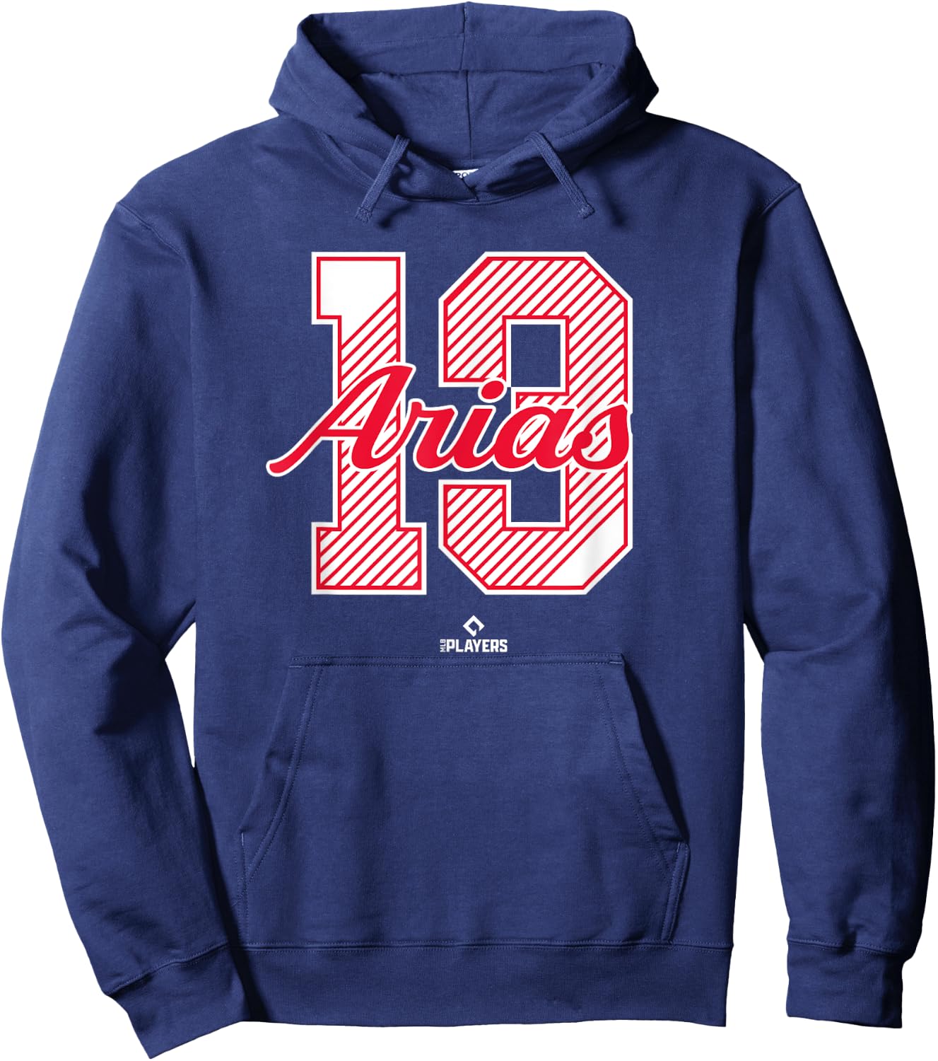 Gabriel Arias 13 Cleveland MLBPA Hoodie - Hoodie | Navy