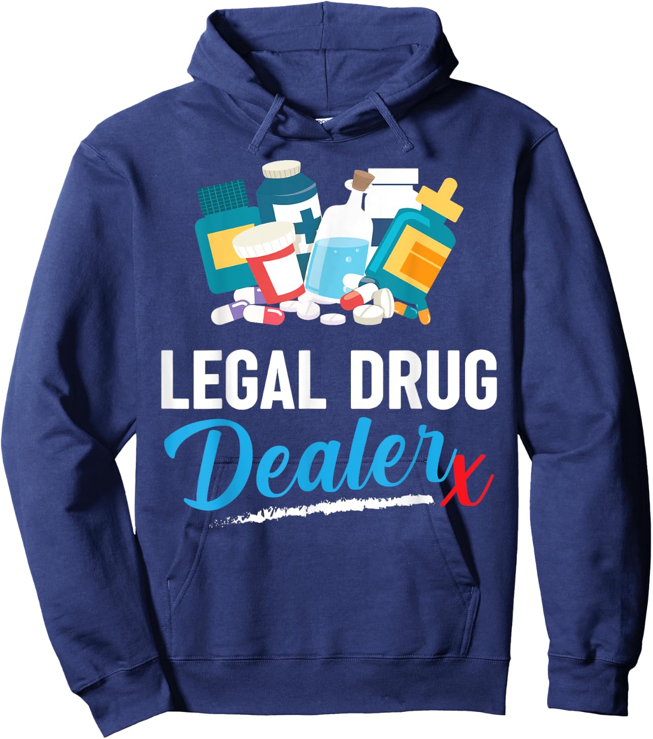 Nurse & Doctor -Adults Black Small Hoodie - Hoodie | Navy