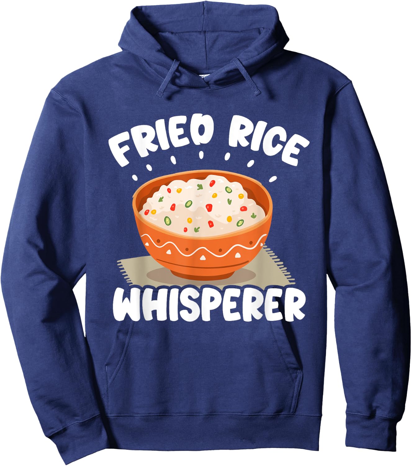 Fried Rices Whisperer Asian Fried Rices Hoodie - Hoodie | Navy