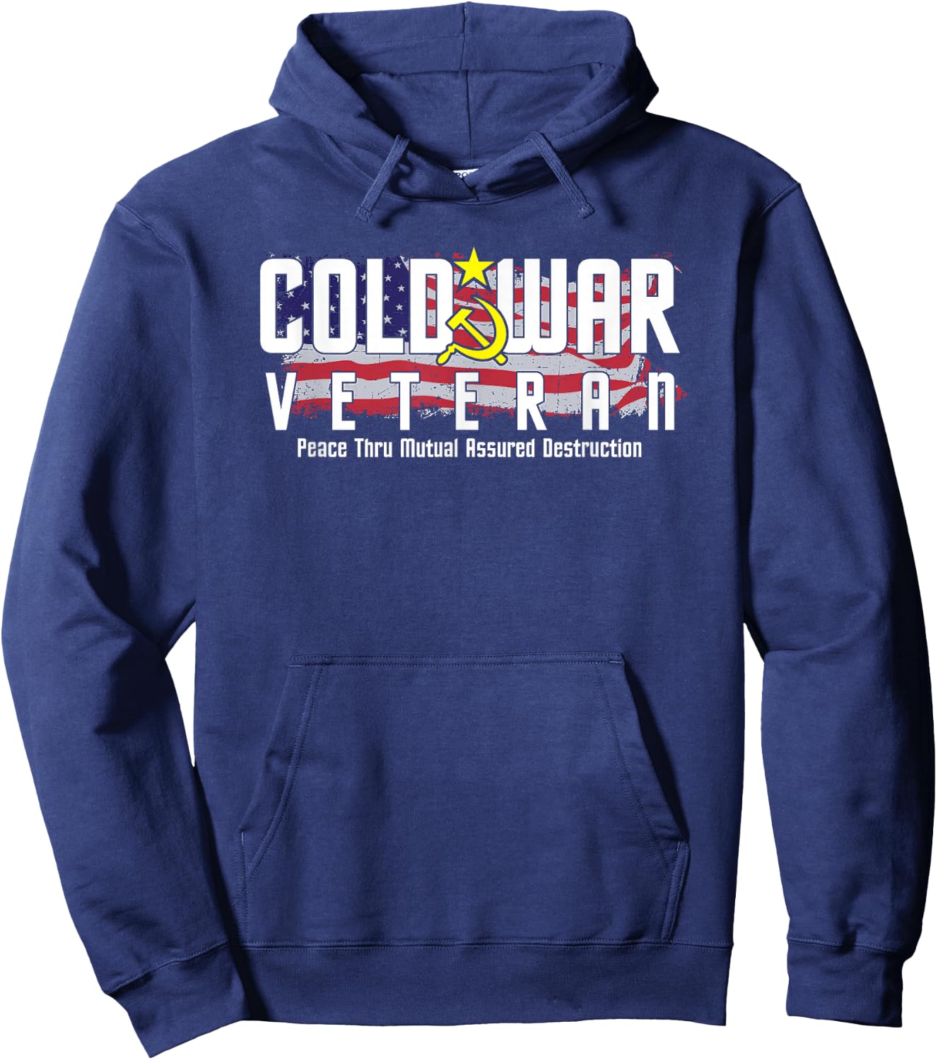 Cold War Veteran Hoodie - Hoodie | Navy