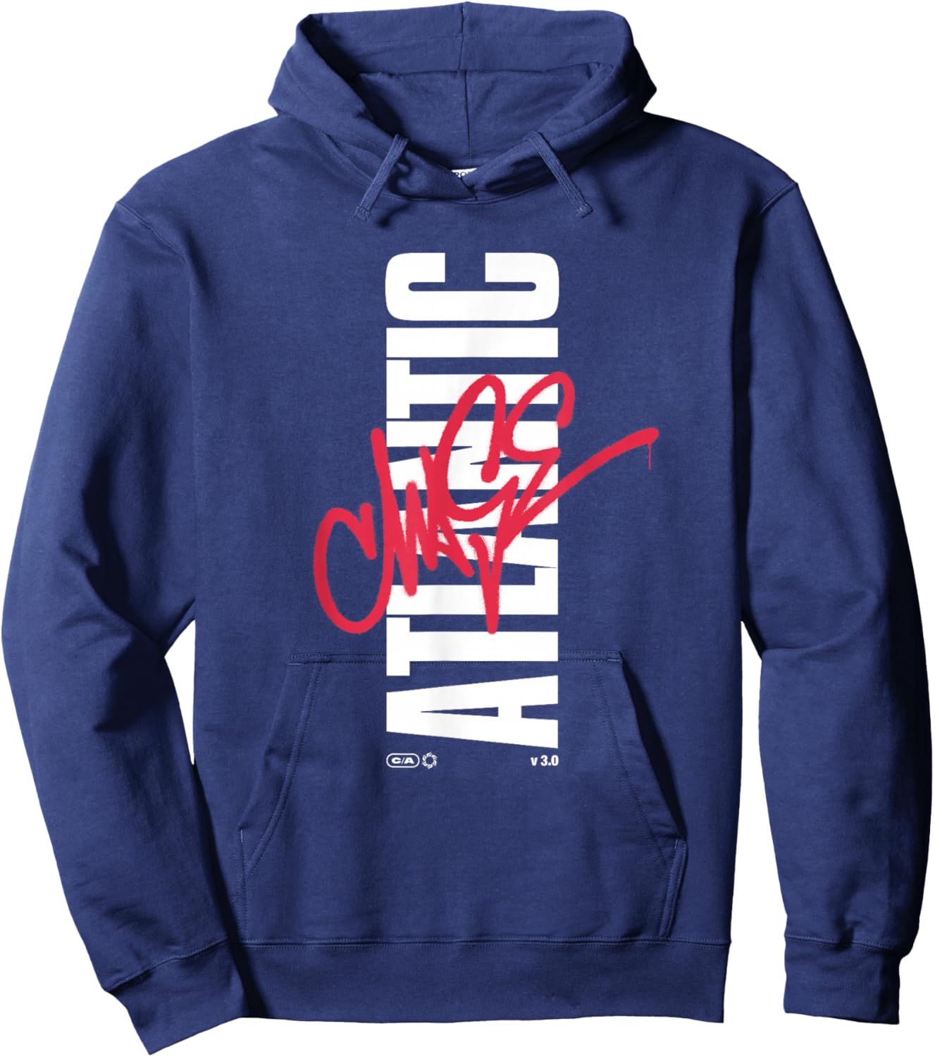 Chase Atlantic - Graffiti Hoodie - Hoodie | Navy