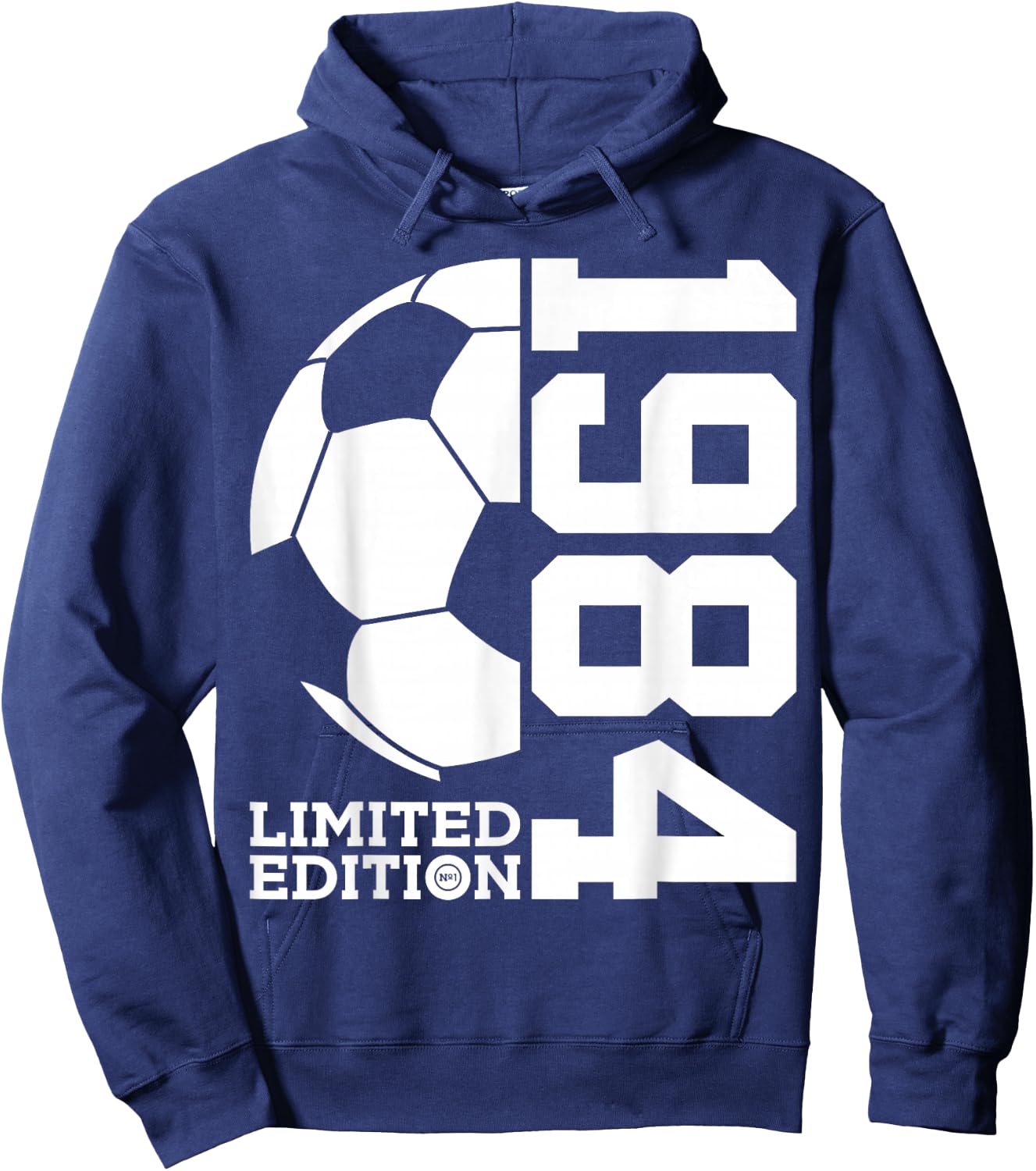 42nd BIRTHDAY SOCCER LIMITED EDITION 1984 Hoodie - Hoodie | Navy
