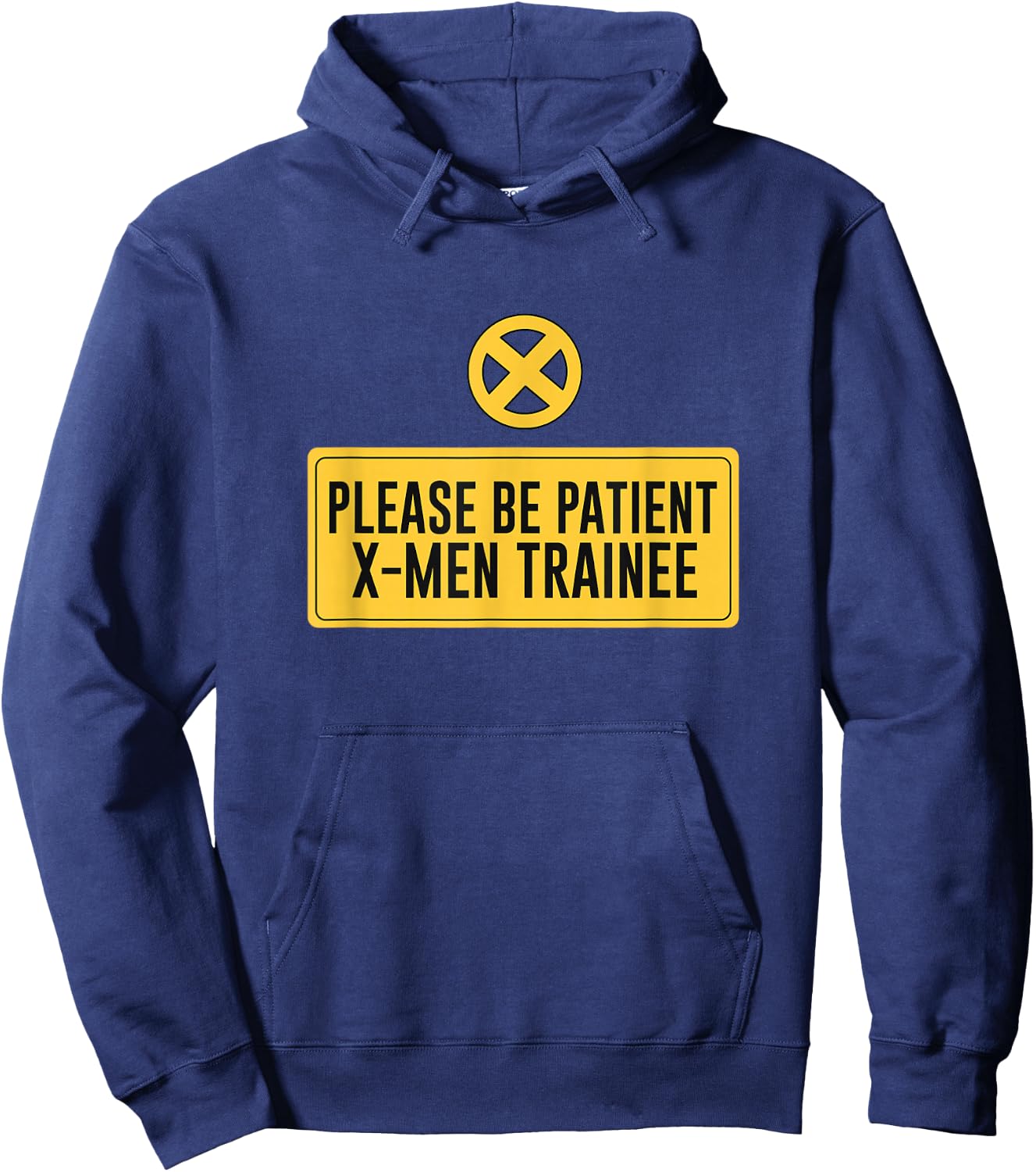 Marvel X-Men Please Be Patient X-Men Trainee Hoodie - Hoodie | Navy