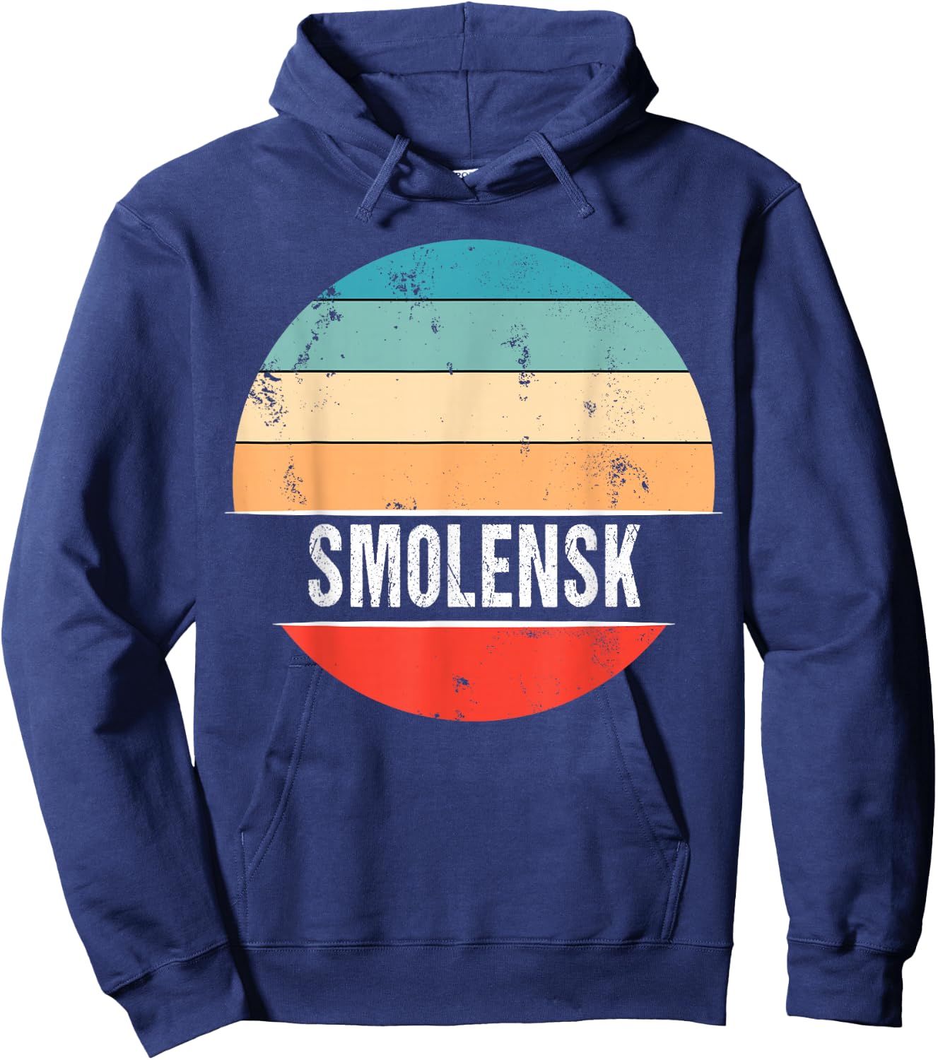 Smolensk Russia City Trip Hoodie - Hoodie | Navy