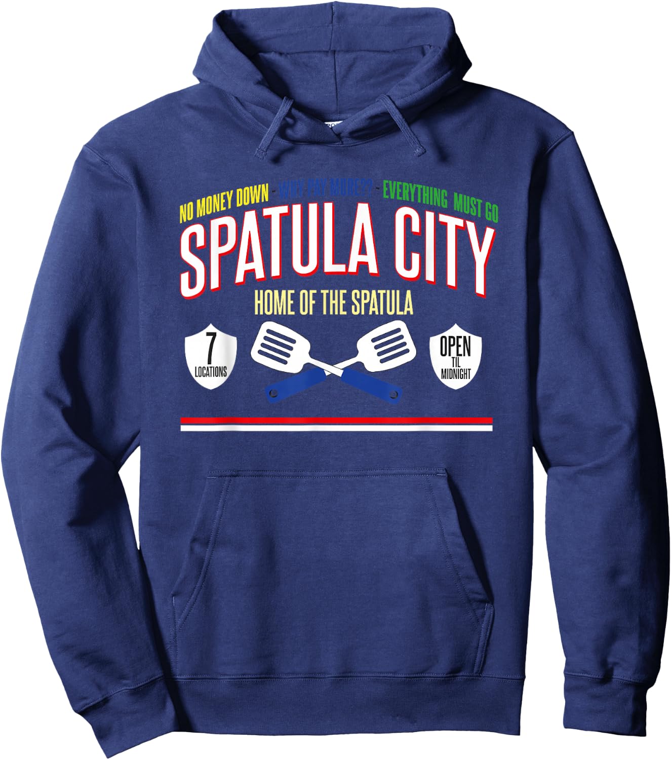 Spatula City - Home of the Spatula Hoodie - Hoodie | Navy