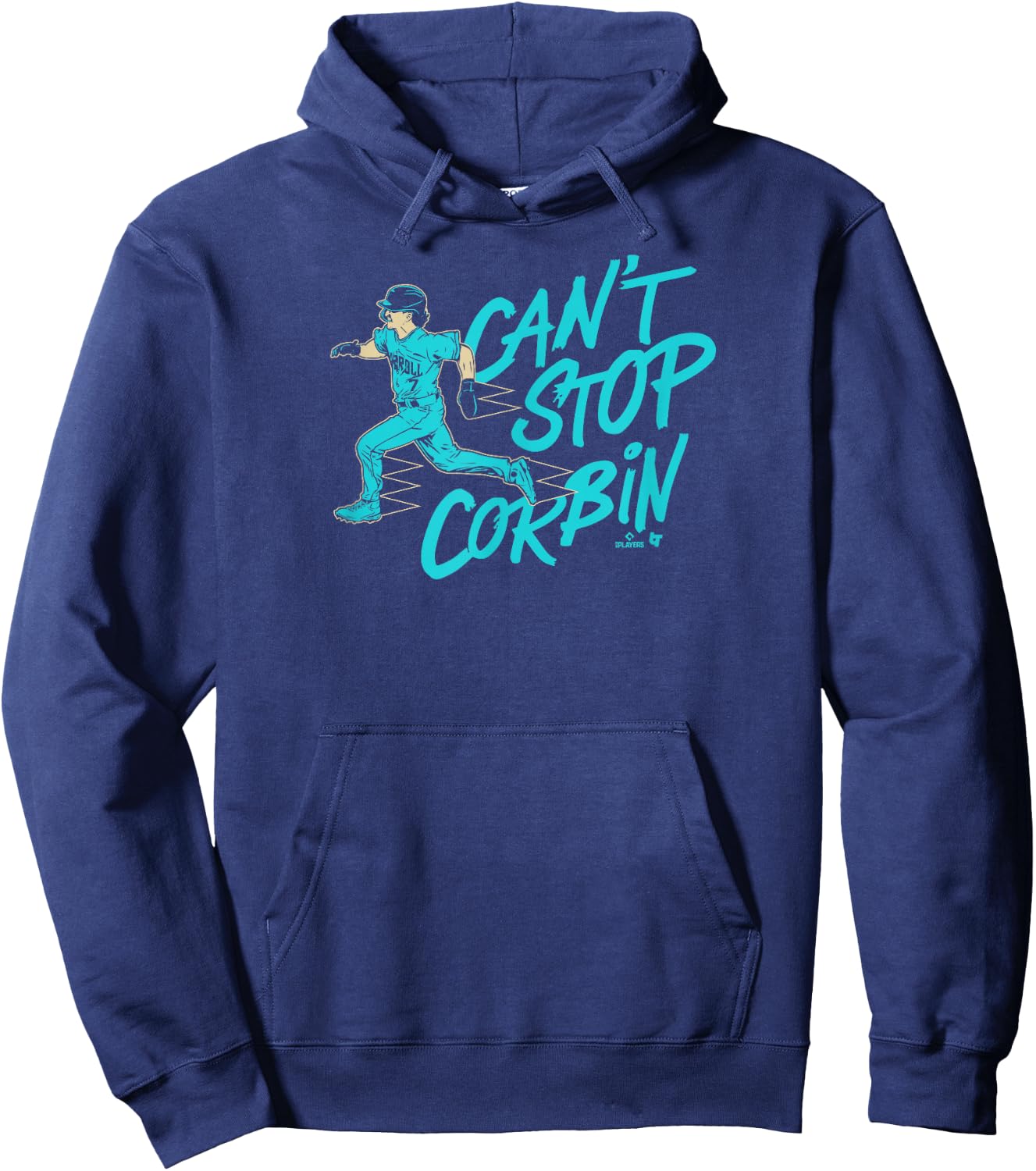 Can't Stop Corbin Carroll - Arizona Baseball Hoodie - Hoodie | Navy