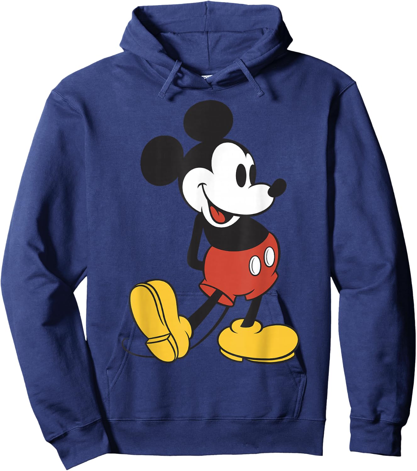 Disney Mickey Mouse Vintage Leg Kick Hoodie - Hoodie | Navy