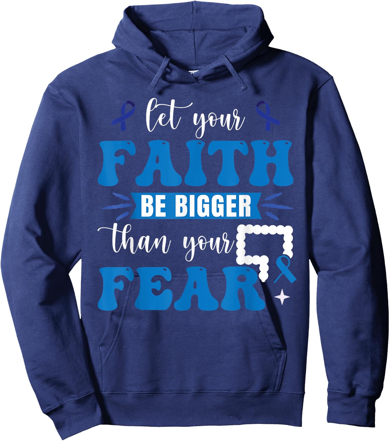 Colon Cancer Survivor Hoodie - Hoodie | Navy