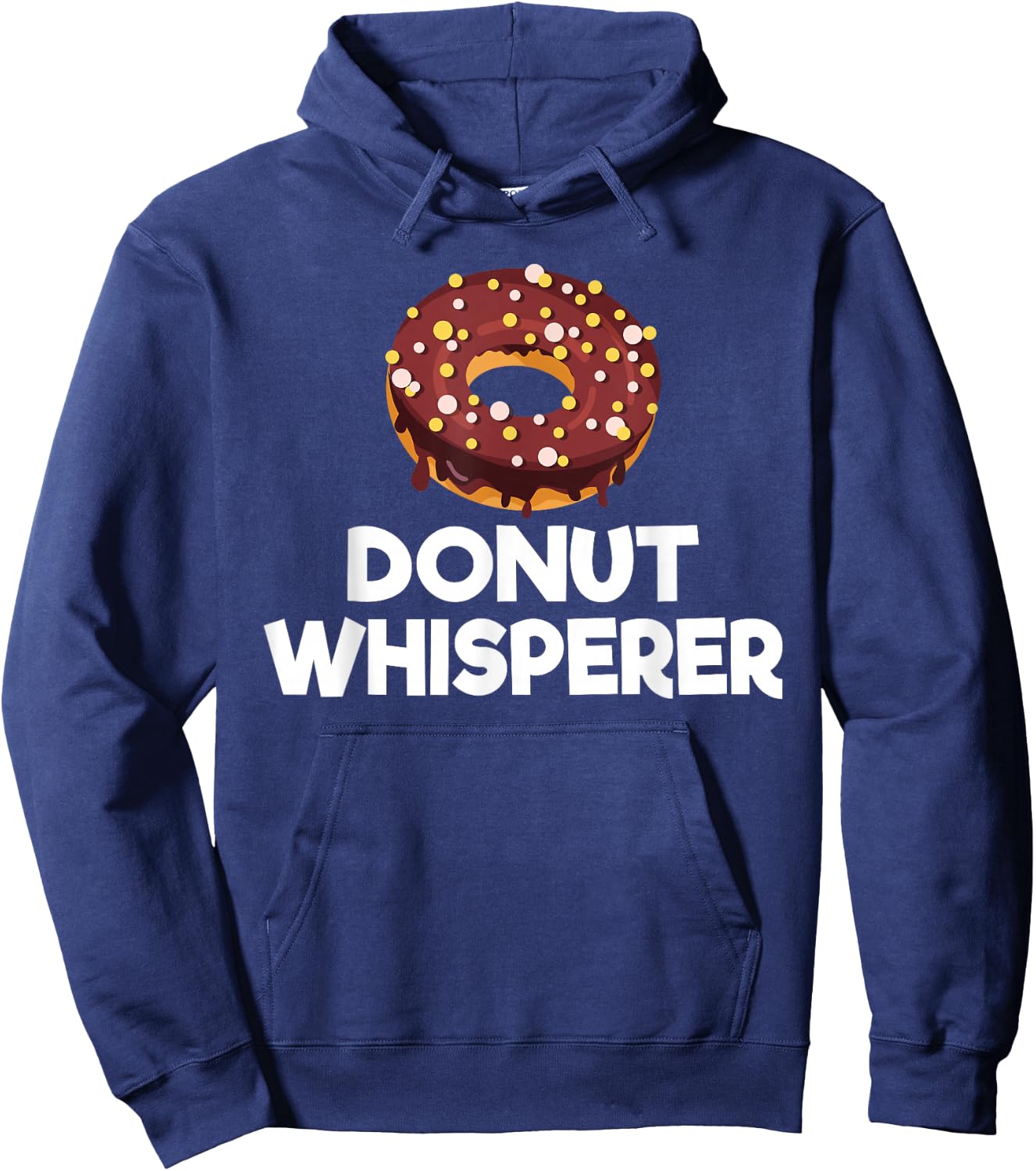 Donut Whisperer Snack Donut Hoodie - Hoodie | Navy