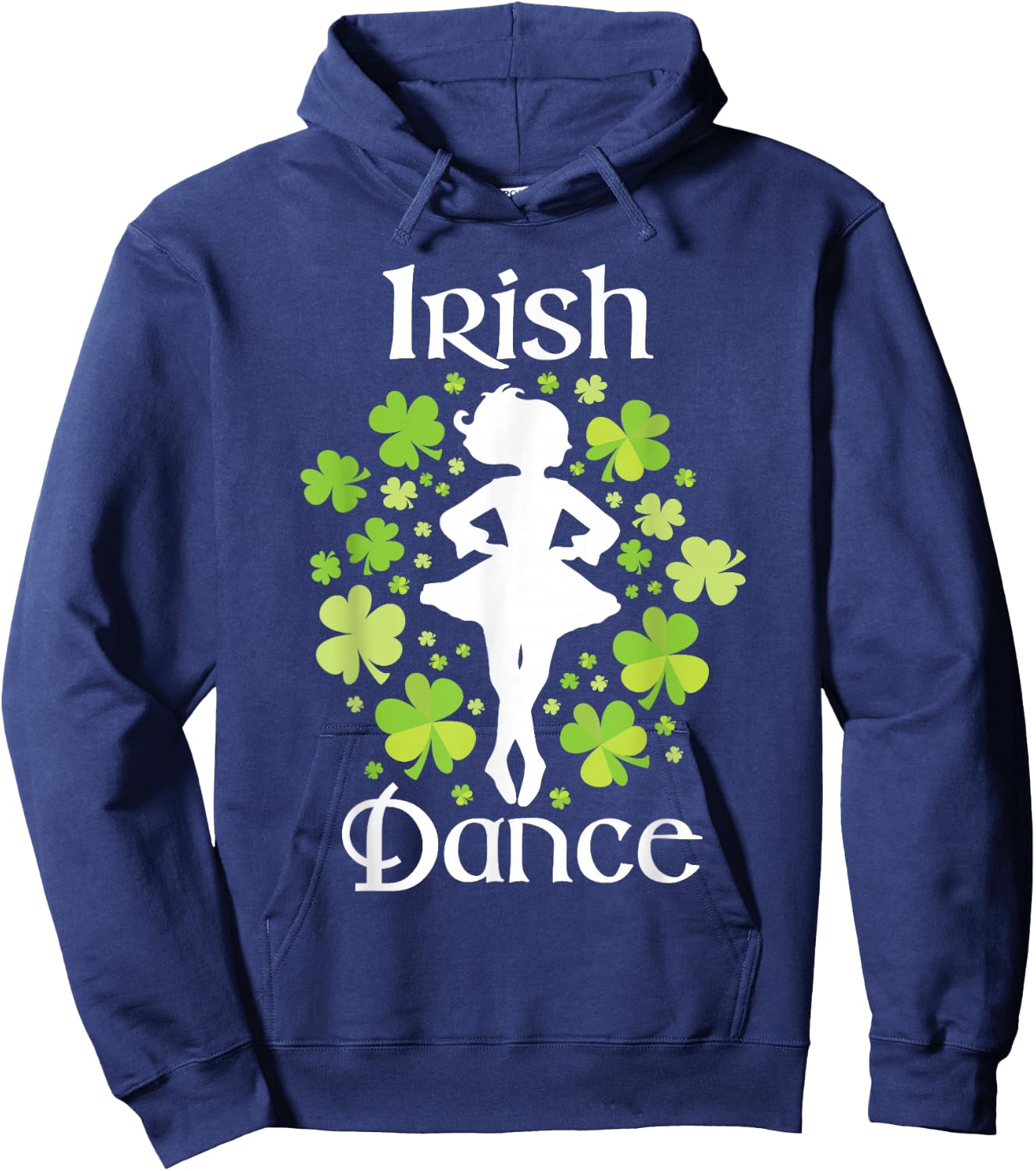 Irish Dance - Irish Dancer Ceili Reel Dance Hoodie - Hoodie | Navy