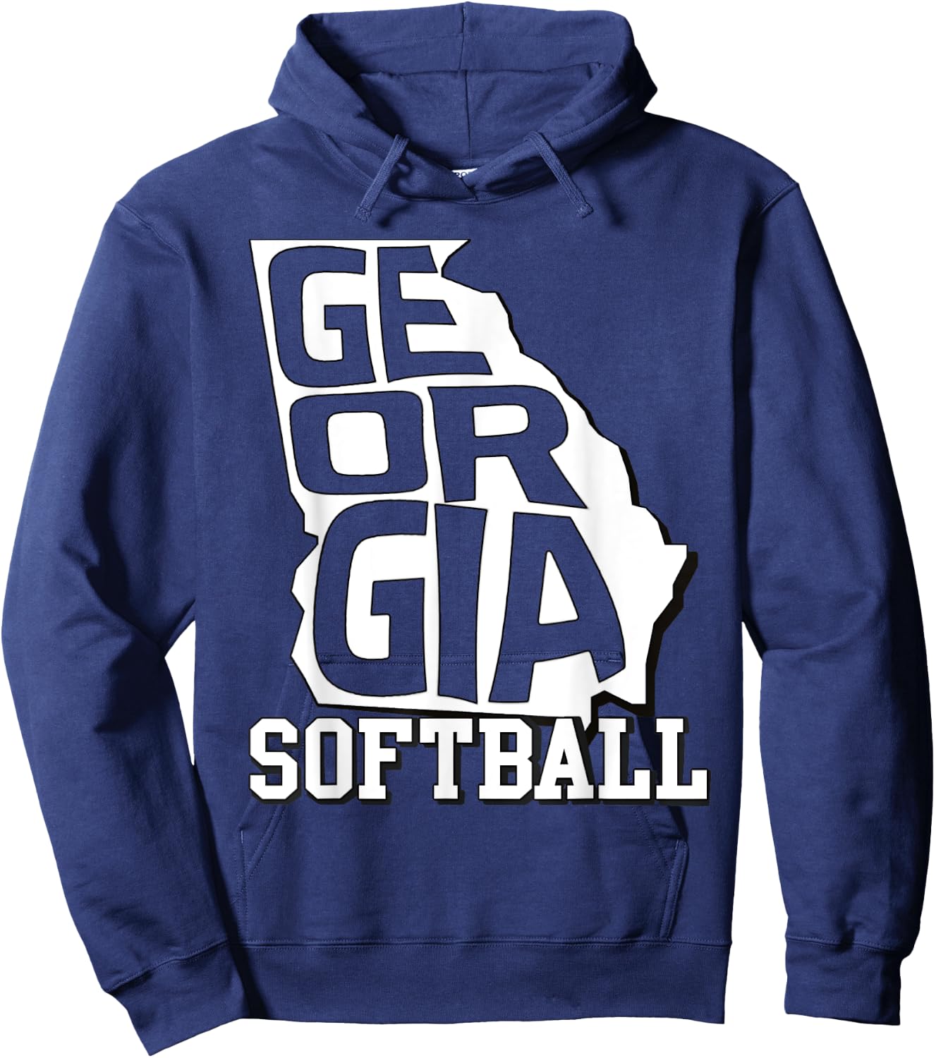 Georgia Softball Hoodie - Hoodie | Navy
