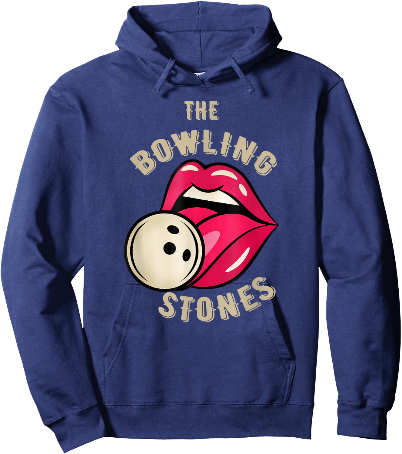 The bowling stone bowling Hoodie - Hoodie | Navy