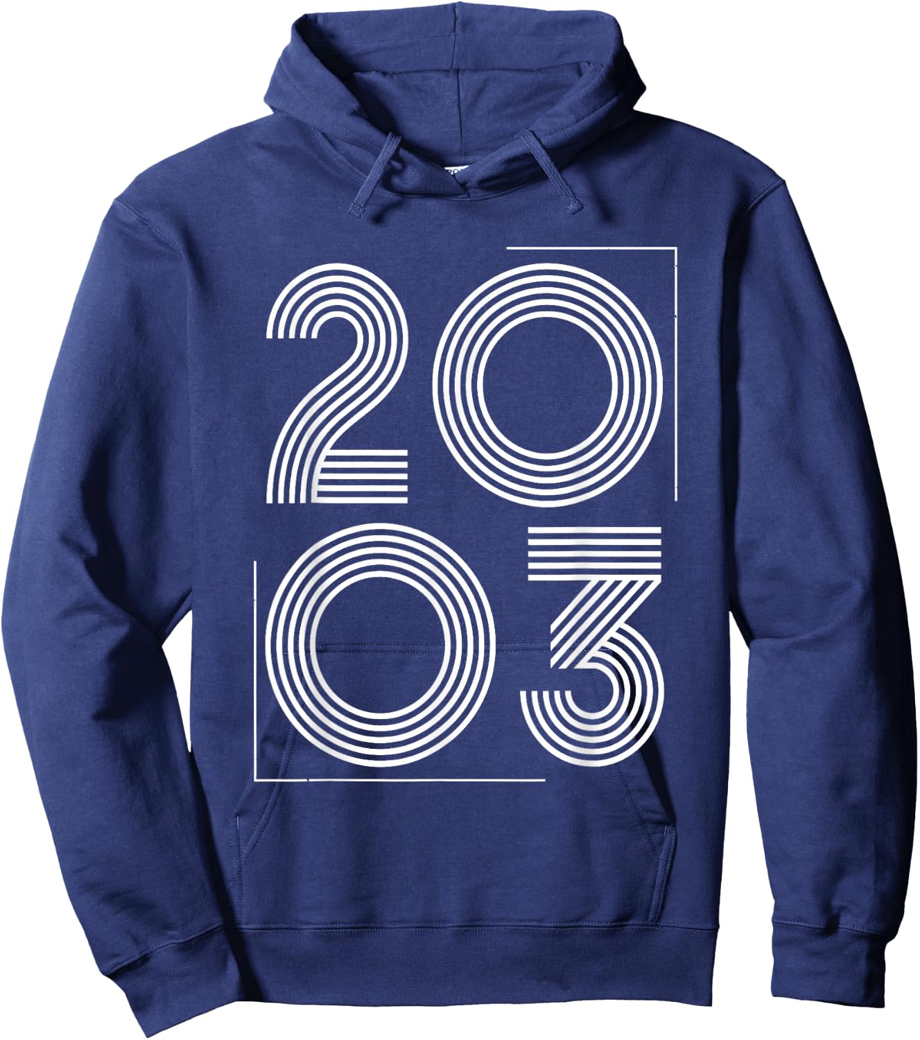 Vintage 2003 T Shirts Retro Funny 2003 Birthday Hoodie - Hoodie | Navy