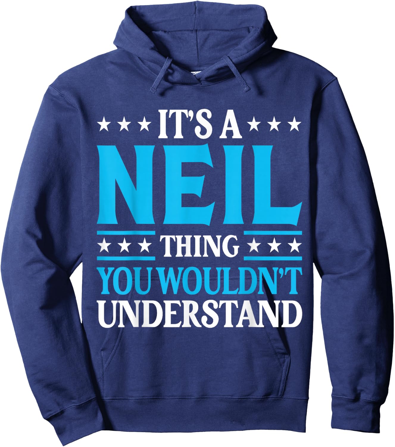 It's A Neil Thing Personal Name Funny Neil Hoodie - Hoodie | Navy