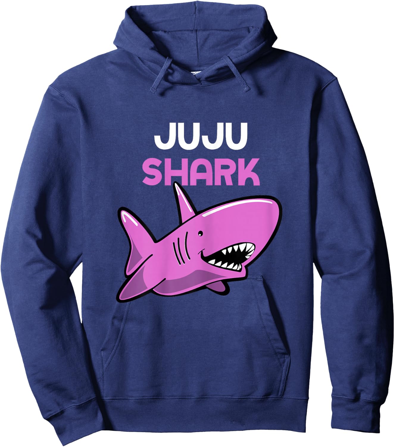 Juju Shark Cool Funny Family Hoodie - Hoodie | Navy