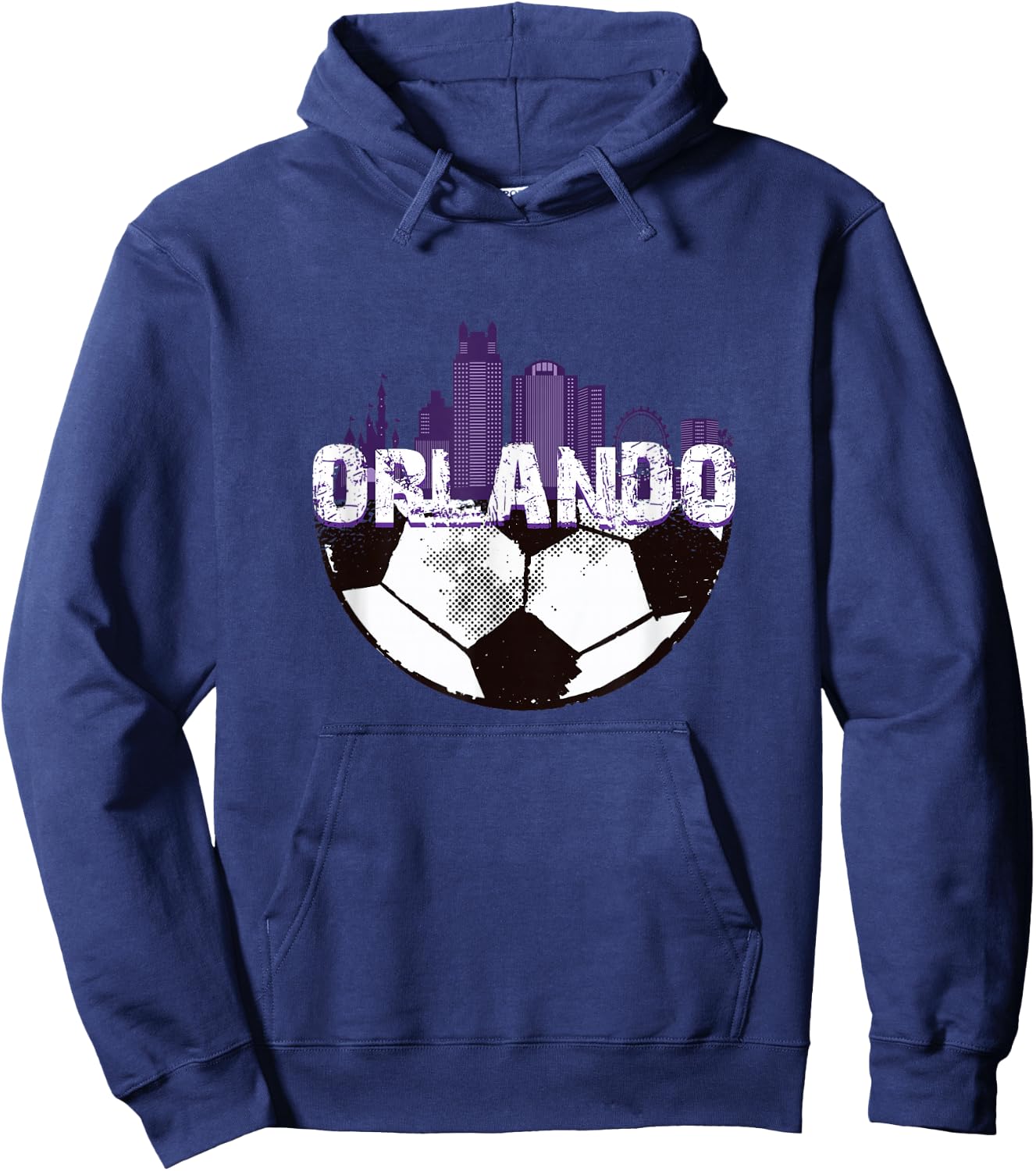 Orlando fan fc t shirt Hoodie - Hoodie | Navy
