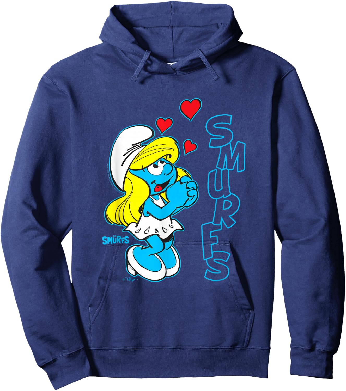 The Smurfs Smurfette Hoodie - Hoodie | Navy