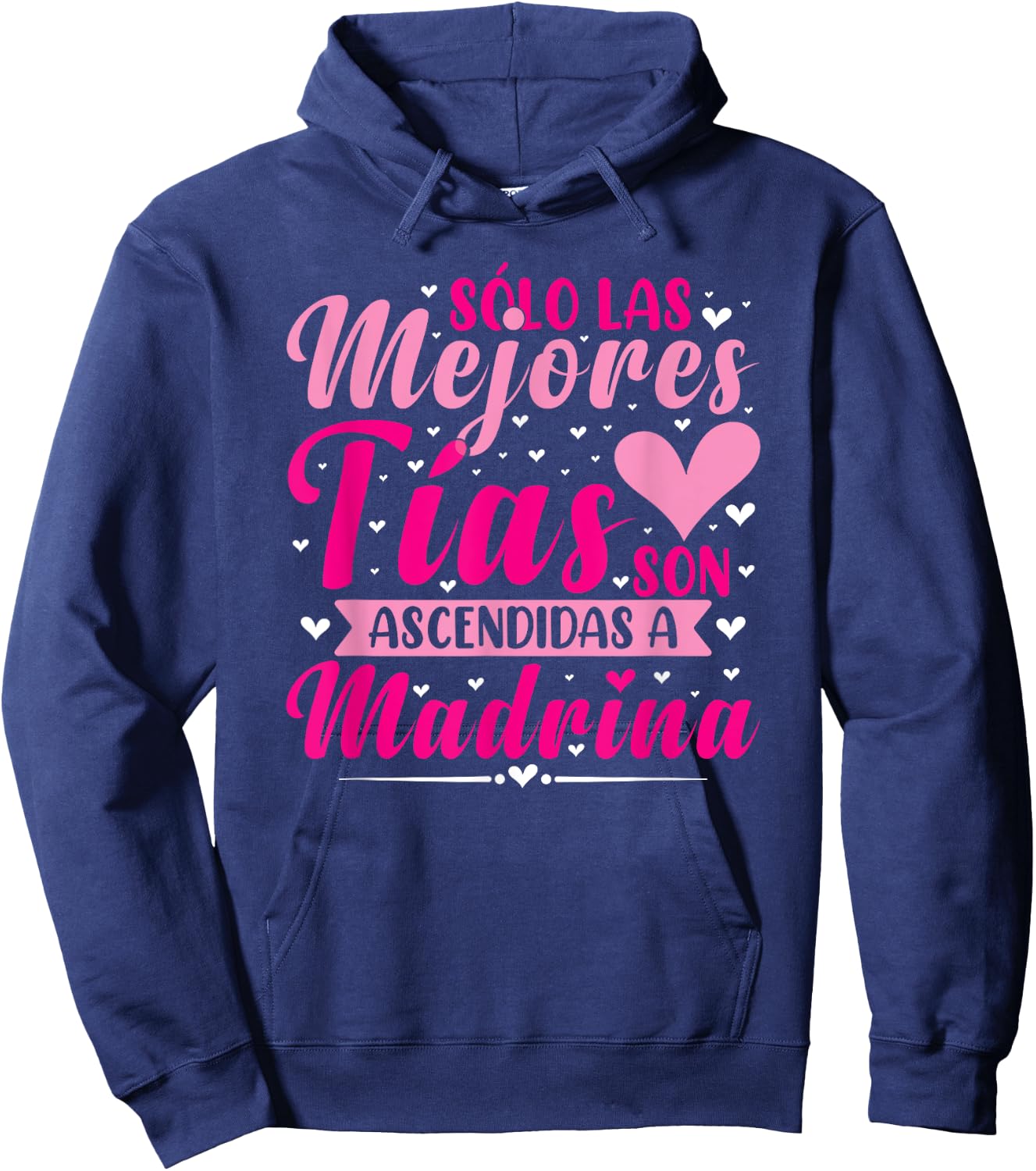 Tía Madrina Bautizo Hoodie - Hoodie | Navy