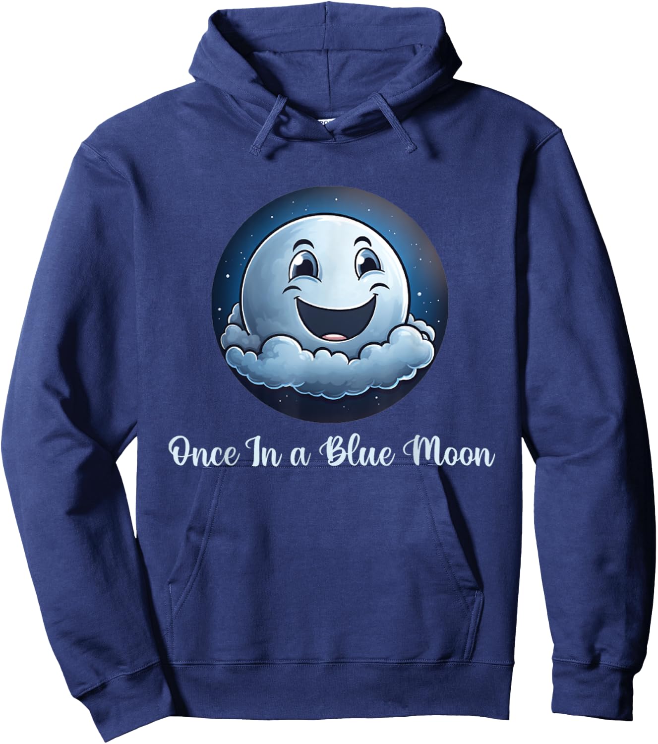 halloween costume Once in a Blue Moon Hoodie - Hoodie | Navy