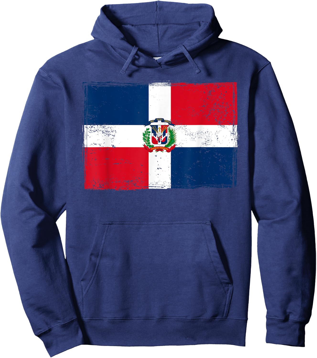 Dominican Republic Flag & Dominican Outfit Hoodie - Hoodie | Navy