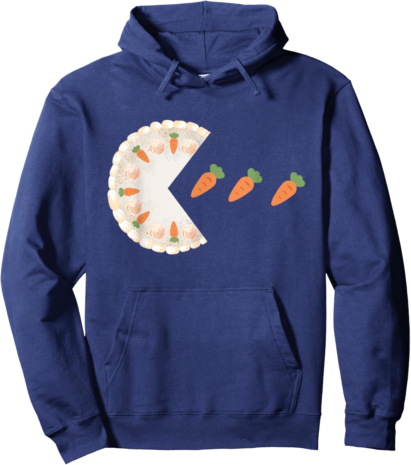 Carrot Cake Costume Cake Lover Carrot Cake Hoodie - Hoodie | Navy