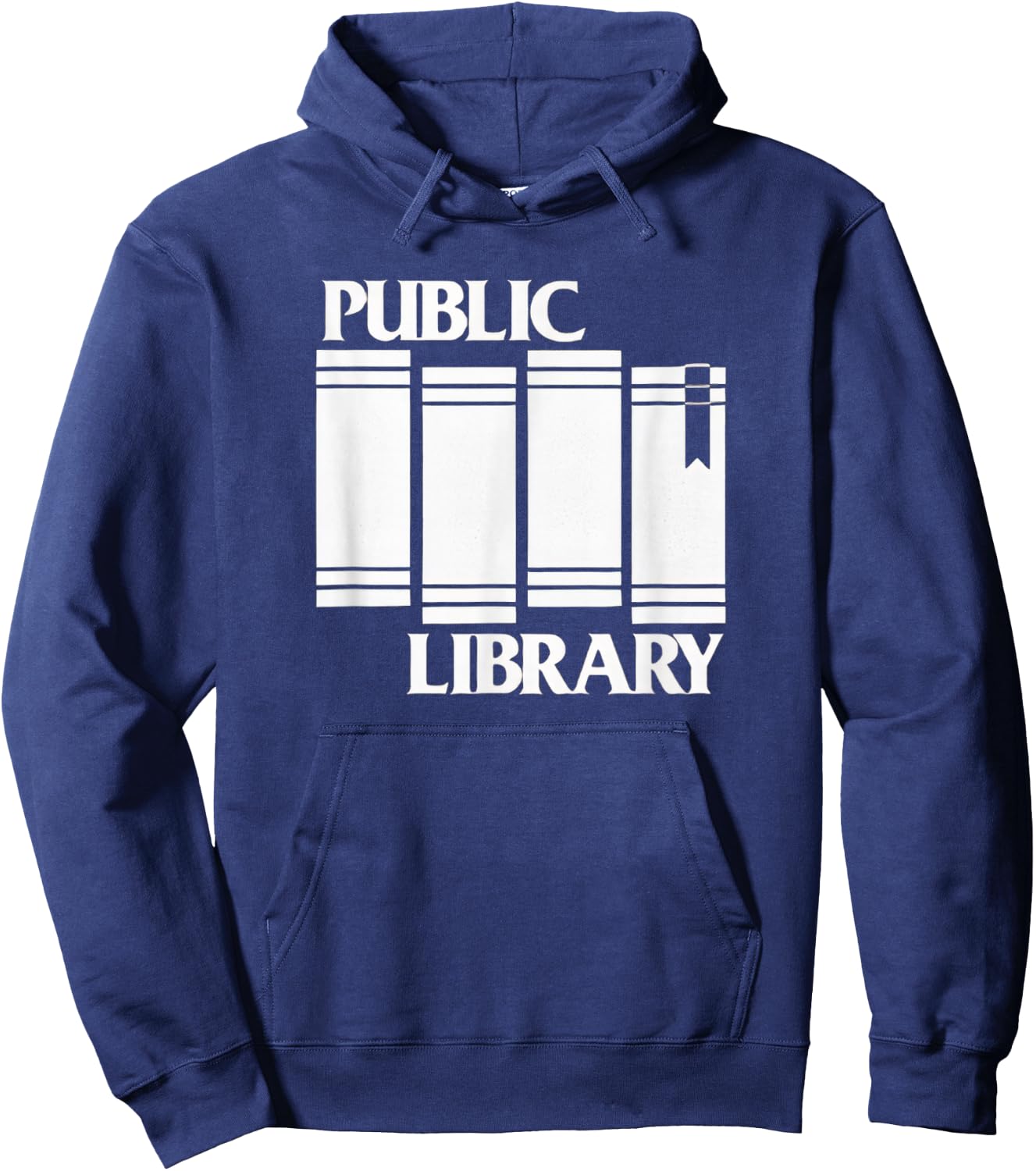 Public Library Punk Libraries Books Hoodie - Hoodie | Navy